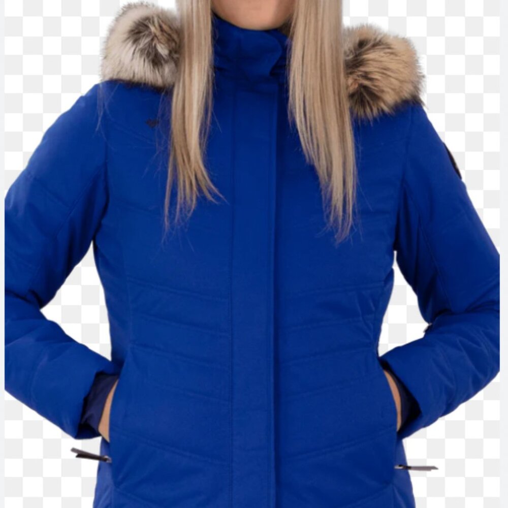 Obermeyer Tuscany Blue Ski Jacket Size 6